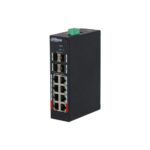 Switch hardened managed 12 porte (8 PoE <120 W) DinR