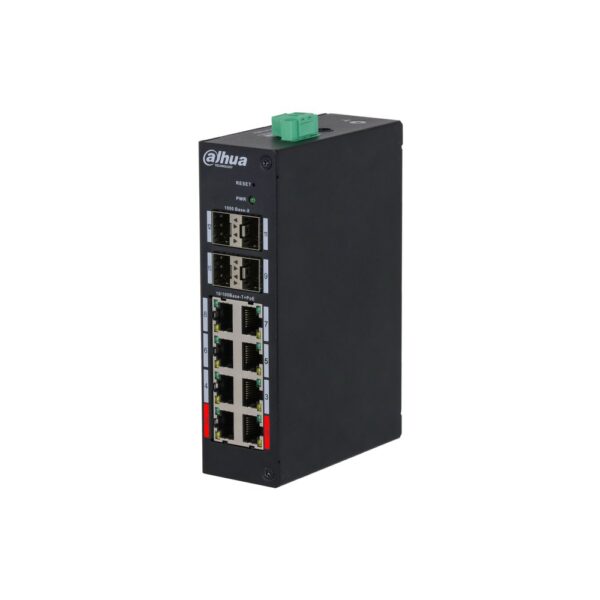 Switch hardened managed 12 porte (8 PoE <120 W) DinR