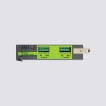 Modulo interno 2 Loop (240 indirizzi per loop). Connessione su barra CANDRIVE.