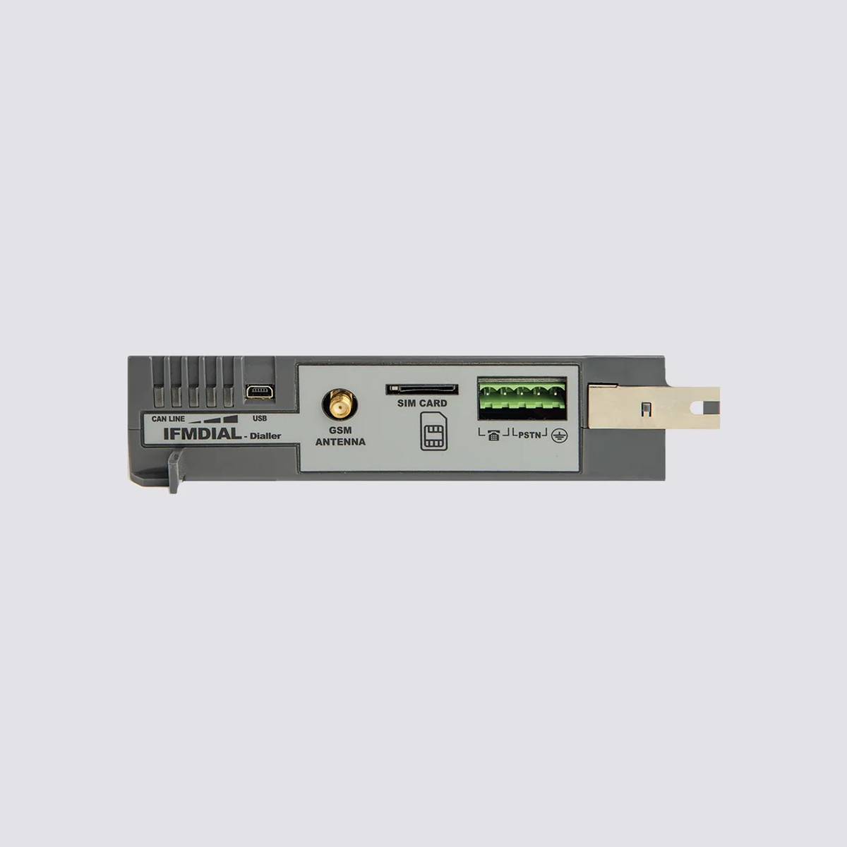 IFMDIAL Modulo interno comunicatore telefonico su linea PSTN/GSM. Connessione su barra CANDRIVE. - immagine 1