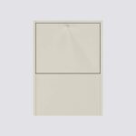 Porta documenti per PREVIDIA-COMPCAT & MICRO SMALL, colore grigio, finitura in vernice goffrata