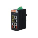 Switch Industrial managed 7 porte Gigabit (4 PoE <120 W) DinR