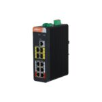 Switch Industrial managed 10 porte Gigabit (6 PoE <120 W) DinR