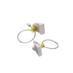 Tag RF bottiglie lanyard metallico