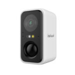 Telecamera a batteria Isiwi Wireless FLIP 2K Bullet fissa per esterno IR LED e SHOWCOLOR Audio Bidirezionale Sd Card IP65 Stand Alone batteria removibile da 5200 mAh - ISW-BBT3M
