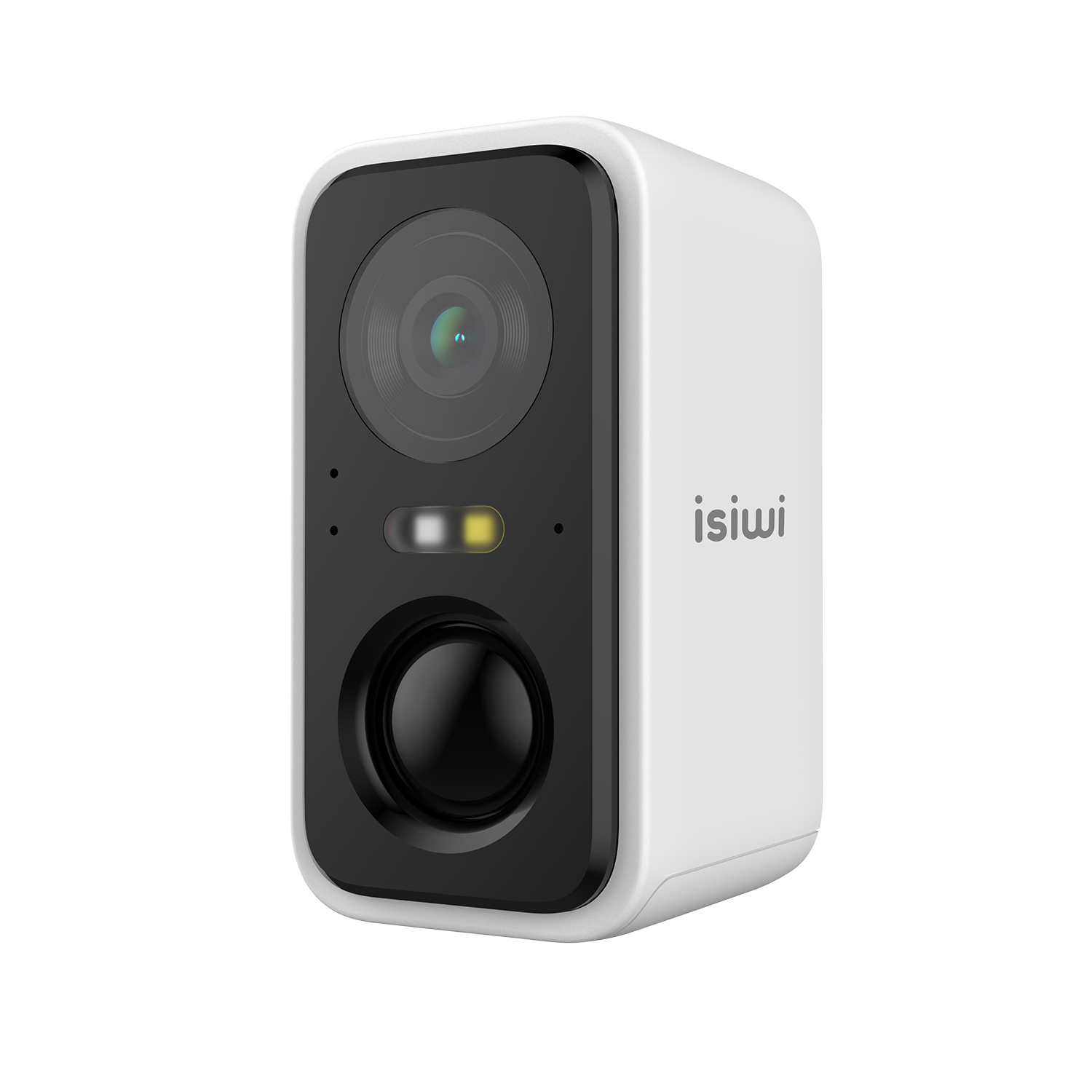 ISW-BBTR-3M -- 000 (54514) Telecamera a batteria Isiwi Wireless FLIP 2K Bullet fissa per esterno IR LED e SHOWCOLOR Audio Bidirezionale Sd Card IP65 Stand Alone batteria removibile da 5200 mAh - ISW-BBT3M - immagine 1