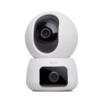 Telecamera Isiwi Wireless TWIN Doppia ottica 2K Dome motorizzata IR LED Audio Bidirezionale Sd Card Stand Alone - ISW-DPI4M2