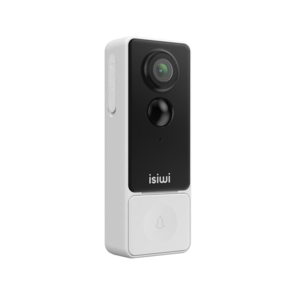 Campanello a batteria ISIWI Wireless DLIN+  2K - 5200 mAh - PIR - SD CARD - Audio bidirezionale