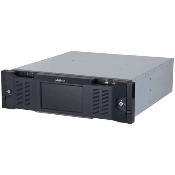 IVSS IP AI 256 ch 32 MP 16 HDD display LCD alimentazione ridondante