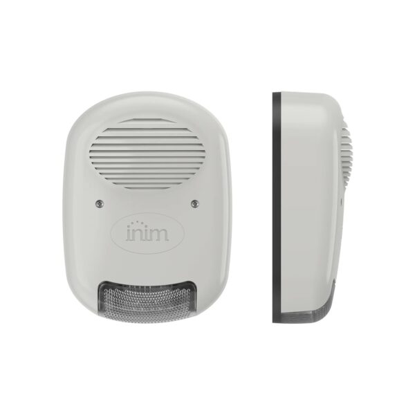 Sirena autoalimentata per esterno con antischiuma. 103dB(A)@3m. IP34.