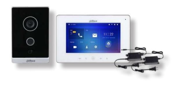 Kit VDP Wi-Fi con VTH bianco