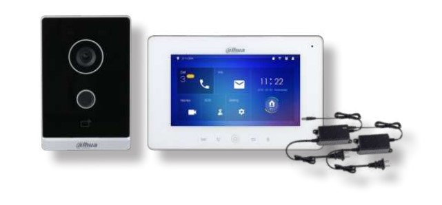 KTW01-S2 -- 000 (11564) Kit VDP Wi-Fi con VTH bianco - immagine 1
