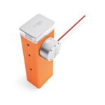 Irreversibile 230 Vac, motore 24 Vdc, con piastra di fondazione, per aste da 3 m, con contenitore in acciaio inox. Ad uso intensivo