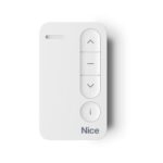 Mini-trasmettitore bidirezionale portatile, monocanale, bianco