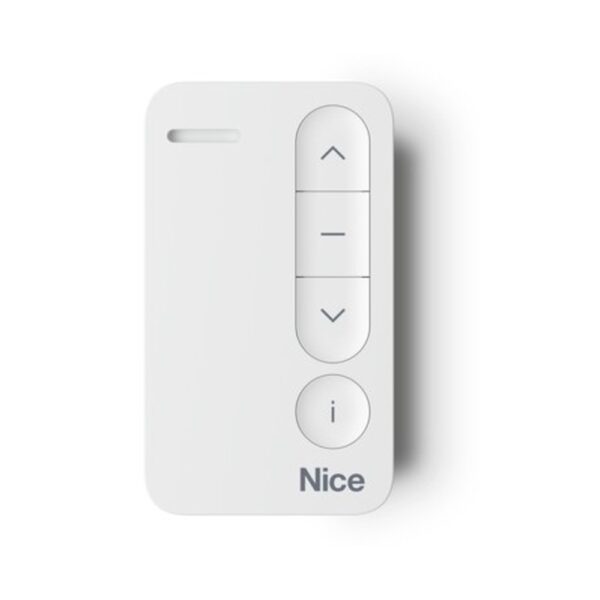 Mini-trasmettitore bidirezionale portatile, monocanale, bianco