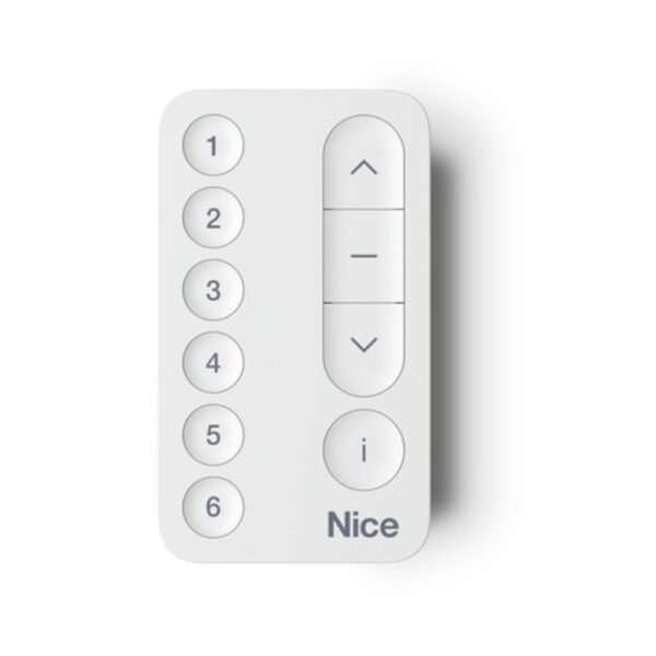 Mini-trasmettitore bidirezionale portatile, 6 canali, bianco