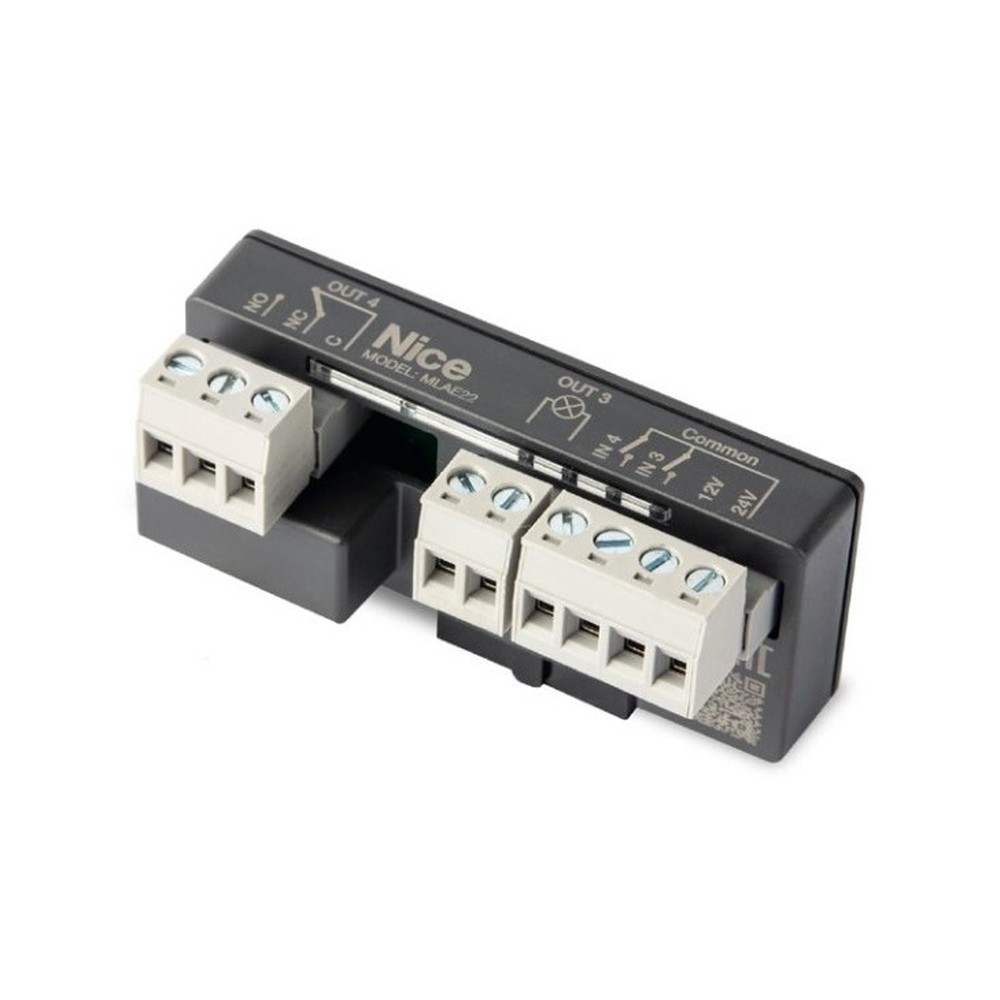 MLAE22-1 Scheda di espansione plug-in 2 Output (1relè 230V) 2 Input - immagine 1