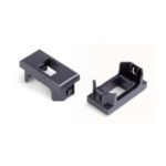 ORCA - Supporto MINI-COM Vimar serie Eikon colore nero (moq. 20 pz.)