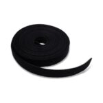 ORCA - Rotolo in velcro colore nero 20mm altezza L. 5mt