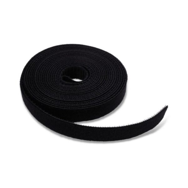 ORCA - Rotolo in velcro colore nero 20mm altezza L. 5mt