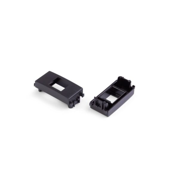ORCA - Supporto MINI-COM Vimar serie Arkè colore nero (moq. 20 pz.)