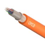 ORCA - Cavo ottico loose dry - armatura dielettrica - int/est 24 FO OM2 50/125 LSZH arancio - CPR B2ca, s1a, d0, a1