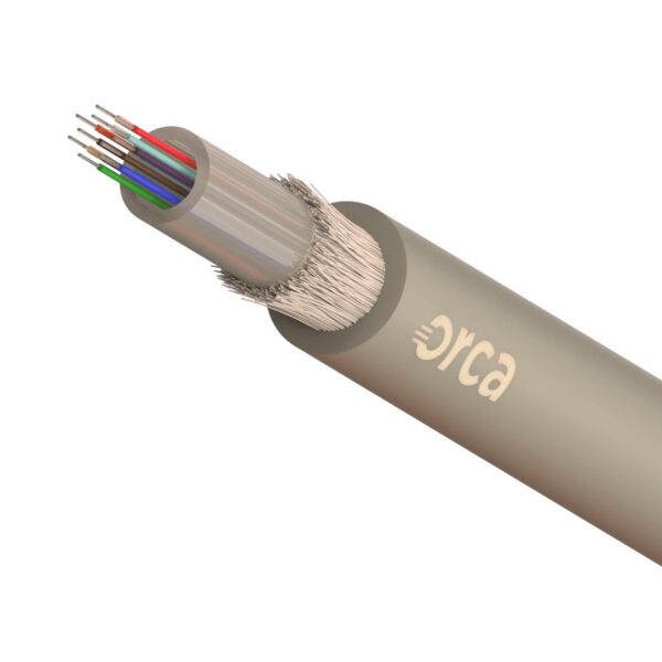 ORCA - Cavo ottico Loose da esterno antirodent diel. 8 fibre  62.5/125um OM1 PE