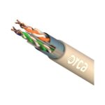 ORCA - Cavo schermato F-UTP Cat.5E, AWG 24, 4cp, guaina LSZH - CPR Class Eca - bianco (box. 305)