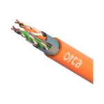 ORCA - Cavo non scherm. U/UTP Cat.6A Alien-Next Proof AWG 23, LSZH CPR Dca (s2,d2,a1) - Arancio (reel 500)
