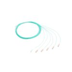ORCA - Pigtail LC Multimodale 50/125 OM3 AQUA - Lunghezza 2mt (cf. 6 pz)