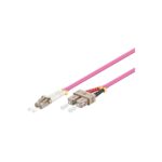 ORCA - Bretella ottica LC-SC DPX LSZH 50/125um OM4 L. 2 mt - MAGENTA