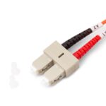 ORCA - Bretella ottica LC-LC DPX LSZH 50/125um OM2 L. 3 mt Arancio