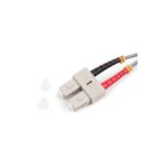 ORCA - Bretella ottica LC-LC DPX LSZH 62,5/125um OM1 L. 10 mt Grigio