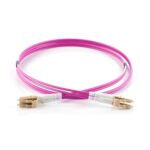 ORCA - Bretella ottica LC-LC DPX LSZH 50/125um OM4 L. 2 mt - MAGENTA