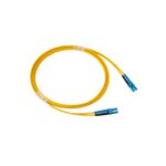 ORCA - Bretella Ottica OS2 G.652 LC - SC/APC Duplex LSZH giallo - 1m