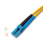 ORCA - Bretella ottica Armata HCR  LC-LC DPX 50/125um OM2 LSZH nera L.  10mt