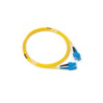 ORCA - Bretella ottica Armata HCR  LC-LC DPX 09/125um OS2 LSZH nera L.  5 mt