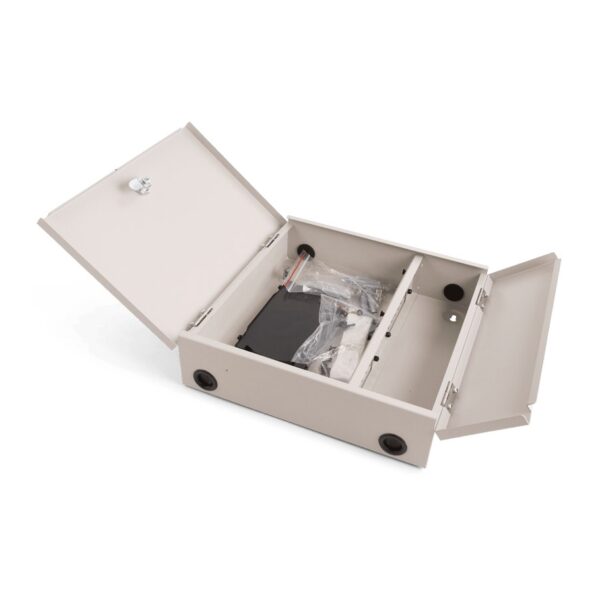 ORCA - Box a muro 24 SC SPX/LC DPX con accessori (beige)