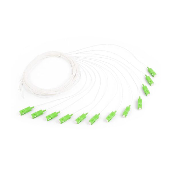 ORCA - Pigtail Monomodale 9/125 G657A2 SC/APC - LSZH 2m colore bianco (kit 12 pz.)