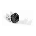 ORCA - Inserto RJ45 Categoria 3 colore NERO UTP