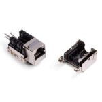 ORCA - Inserto RJ45 Cat.5E FTP - toolless - colore nero con rivestimento metallico