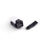 ORCA - Inserto RJ45 Cat.6 UTP - toolless - modular - (utente) - nero (moq. 12pz)