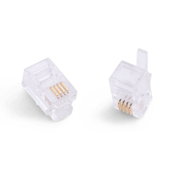 ORCA - Plug a 4 posizioni non schermato per cavo trefolato (moq. 50 pz.)