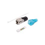 ORCA - Plug a 8 posizioni schermato per cavo rigido Cat6A FTP toolless