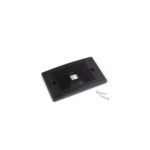 ORCA - Placca autoportante colore nero ad 1 posizione univ. (moq. 10 pz.)
