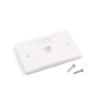 ORCA - Placca autoportante colore bianco ad 1 posizione univ. (moq. 10 pz.)