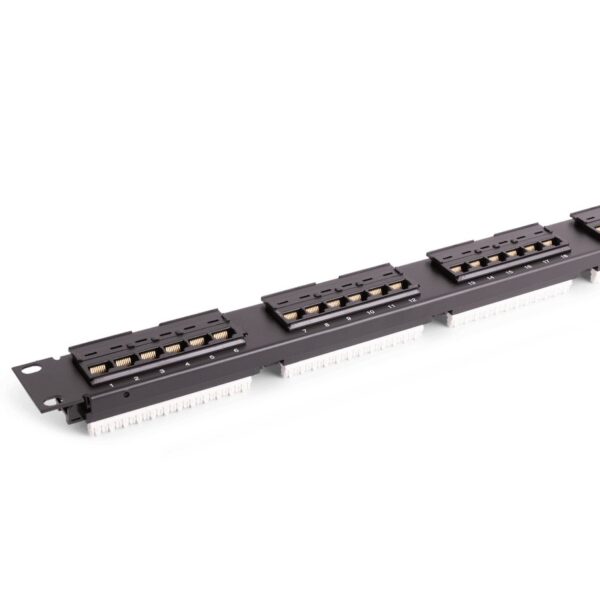 ORCA - Pannello precaricato Cat5E 48 porte UTP iconab, etichettab 2U