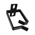 ORCA - Kit 10 anelli gestione cavo laterale, struttura in alluminio, 44x60mm, fissaggio su montanti
