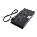 ORCA - Kit staffe arretrate dx/sx gestcavi oriz nero lucido AR800