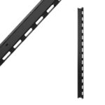ORCA - Kit coppia canale gestione cavi verticale per rack MARLIN l.800, c/portello chiusura - 47U colore nero